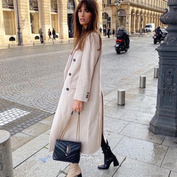 NWT Zara Wool Blend Coat - Picture 16 of 16